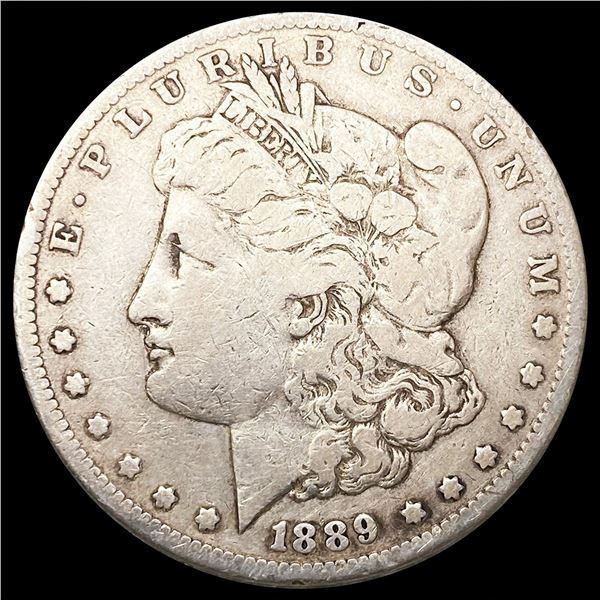 1889-CC Morgan Silver Dollar LIGHTLY CIRCULATED