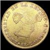 Image 1 : 1849 Mexico .7615oz Gold 8 Escudo NICELY CIRCULATE