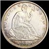 Image 1 : 1842 Med Date Seated Liberty Half Dollar CLOSELY U