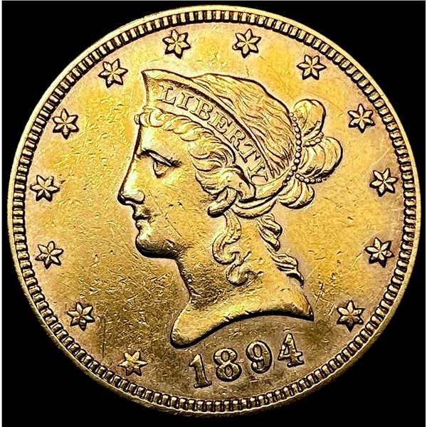 1894 $5 Gold Half Eagle CLOSELY UNCIRCULATED