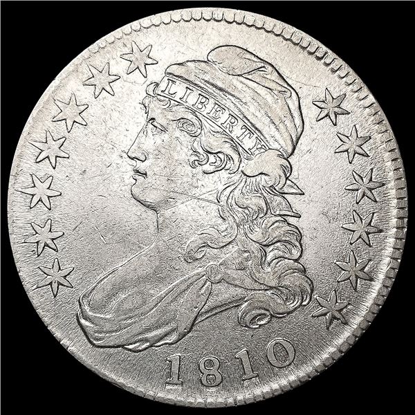 1810 Capped Bust Half Dollar CLOSELY UNCIRCULATED