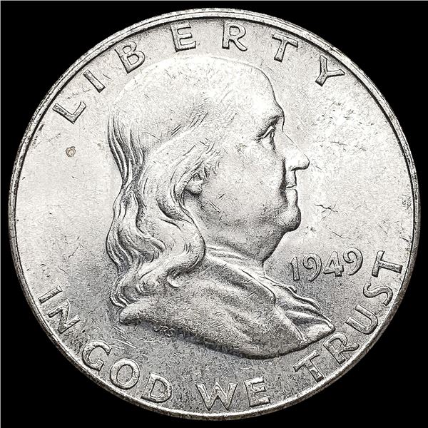 1949-S Franklin Half Dollar CHOICE BU
