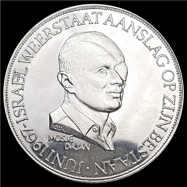 1967 Israel Silver Medal CHOICE PROOF