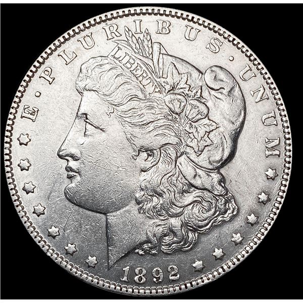 1892 Morgan Silver Dollar CLOSELY UNCIRCULATED