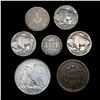 Image 2 : [7] Varied US Coinage (1843, 1870, 1903, 1915-S, 1