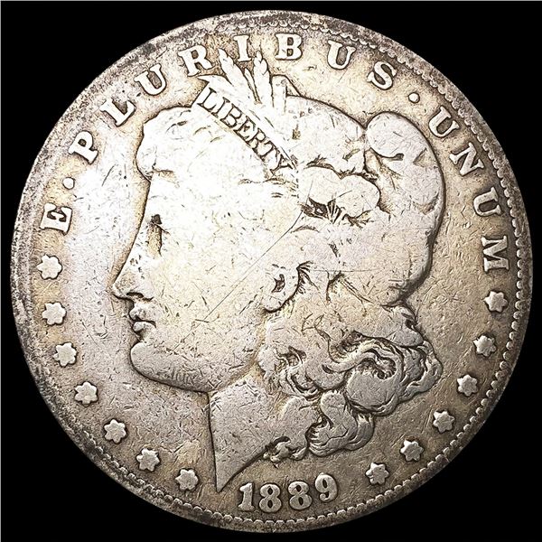 1889-CC Morgan Silver Dollar NICELY CIRCULATED