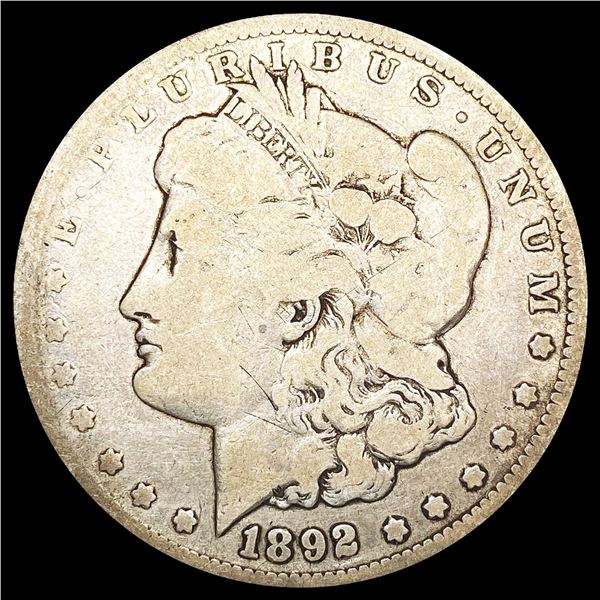 1892-CC Morgan Silver Dollar NICELY CIRCULATED
