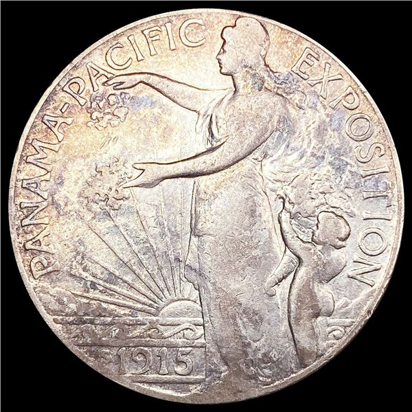 1915-S Pan-Pac Half Dollar NICELY CIRCULATED