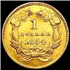 Image 2 : 1854 Rare Gold Dollar CLOSELY UNCIRCULATED
