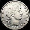 Image 1 : 1904 Barber Quarter CLOSELY UNCIRCULATED