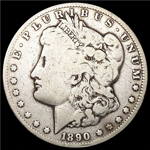 1890-CC Morgan Silver Dollar NICELY CIRCULATED