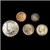 Image 1 : [5] Varied US Coinage (1848, 1931, 1938-D, 1950-D,