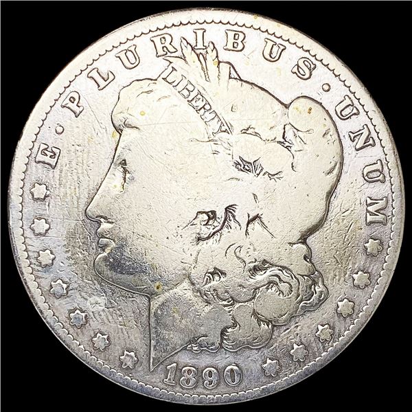 1890-CC Morgan Silver Dollar NICELY CIRCULATED