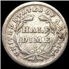 Image 2 : 1840-O Seated Liberty Half Dime NICELY CIRCULATED