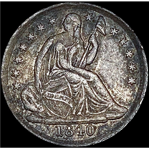 1840 Seated Liberty Half Dime CLOSELY UNCIRCULATED