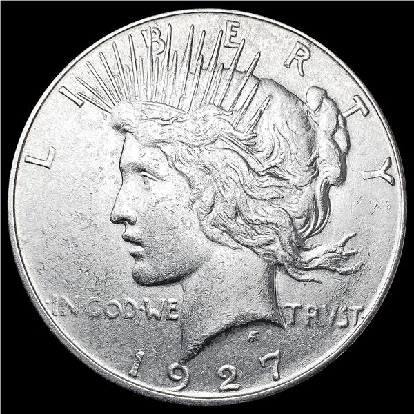 1927-S Silver Peace Dollar NEARLY UNCIRCULATED