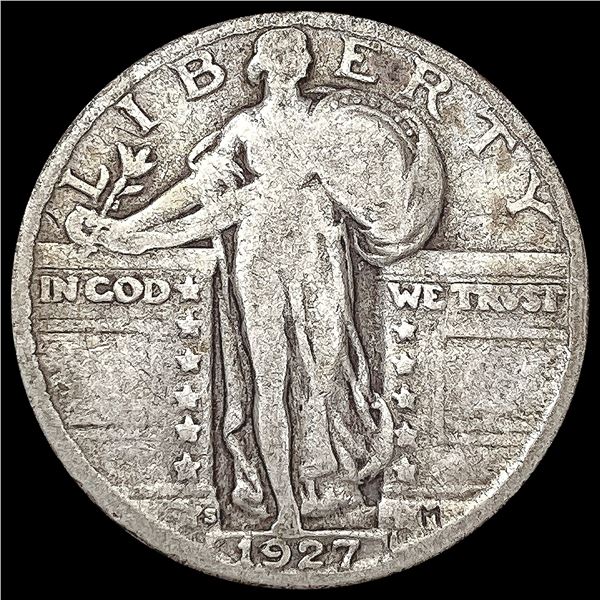 1927-S Standing Liberty Quarter NICELY CIRCULATED