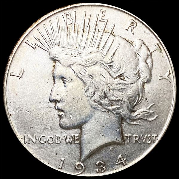 1934 Silver Peace Dollar UNCIRCULATED