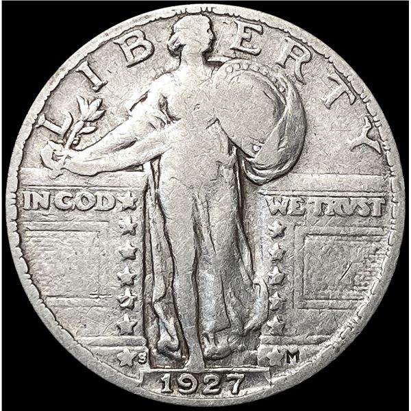 1927-S Standing Liberty Quarter LIGHTLY CIRCULATED