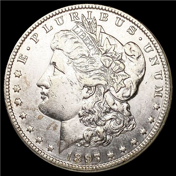 1897-O Morgan Silver Dollar NEARLY UNCIRCULATED