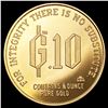Image 2 : 1982 GSC 1/10oz Gold G.10 Token GEM PROOF