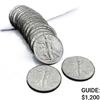 Image 1 : 1941-1946 Walking Liberty Half Dollars Roll(20 Coi