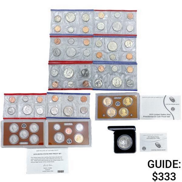 1990-2019 US Proof Mint Sets [55 Coins]