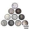 Image 1 : 1946-1951 Booker T. Wash Halves [10 Coins]