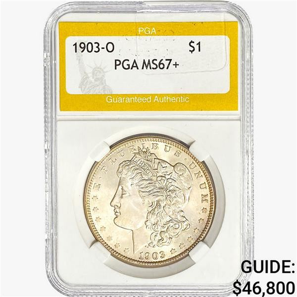 1903-O Morgan Silver Dollar PGA MS67+