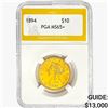 Image 1 : 1894 $10 Gold Eagle PGA MS65+