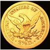 Image 2 : 1861-S $2.50 Gold Quarter Eagle CHOICE AU