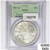 Image 1 : 1881-S Morgan Silver Dollar PCGS MS64