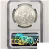 Image 2 : 1886 Morgan Silver Dollar NGC MS66