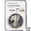 Image 1 : 1994-P American Silver Eagle NGC PF69 UC