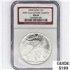 Image 1 : 1994 American Silver Eagle NGC MS68