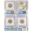 Image 2 : [4] US Silver Coinage ICG MS,PR 1923-1954