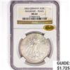 Image 1 : 1855 German 2 Gulden NGC MS64 Wings, Frankurt Peac