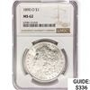 Image 1 : 1890-O Morgan Silver Dollar NGC MS62