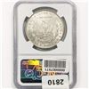 Image 2 : 1892 Morgan Silver Dollar NGC MS61