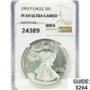 Image 1 : 1993-P American Silver Eagle NGC PF69 UC