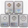 Image 2 : 1964 Proof Set of 5 1C, 5C, 10C, 25C, 50C NGC PF68