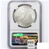 Image 2 : 1878 7/8TF Morgan Silver Dollar NGC MS62 Strong