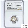 Image 1 : 1941-D Mercury Silver Dime NGC MS66 FB