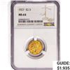 Image 1 : 1927 $2.50 Gold Quarter Eagle NGC MS64