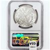 Image 2 : 1921-D Morgan Silver Dollar NGC MS63