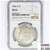 Image 1 : 1889-O Morgan Silver Dollar NGC MS62