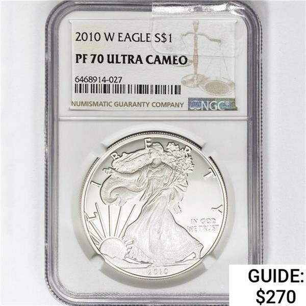 2010-W American Silver Eagle NGC PF70 UC