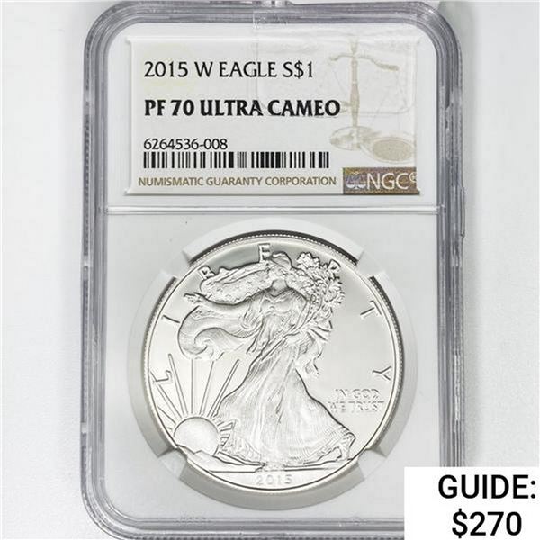 2015-W American Silver Eagle NGC PF70 UC