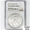 Image 1 : 2015-W American Silver Eagle NGC PF70 UC