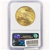 Image 2 : 1924 $20 Gold Double Eagle NGC MS65